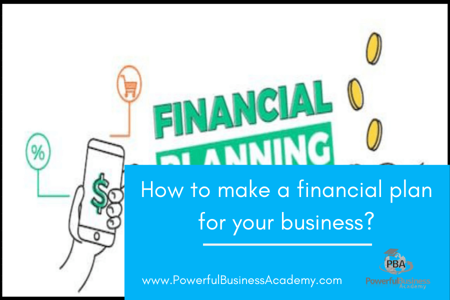 financial plan in business