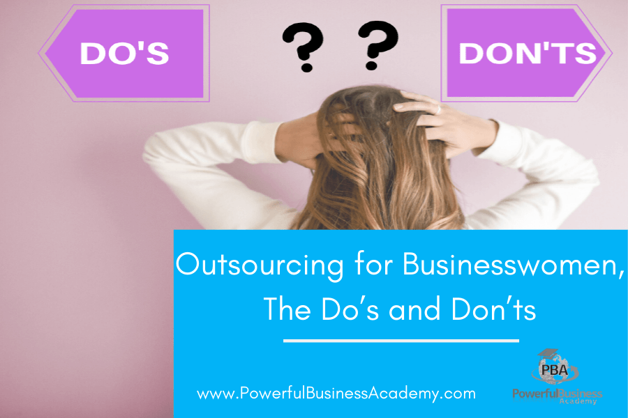 Outsourcing for Businesswomen