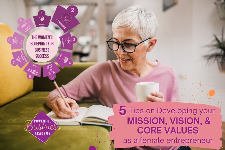 Tips on Developing Your Mission, Vision, and Core Values